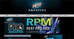 Desktop Screenshot of fritzaquatics.com